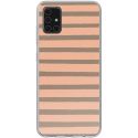 imoshion Coque Design Samsung Galaxy A51 - Striped Peach Reverse