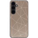 imoshion Coque Design Samsung Galaxy S24 - Graphic Lines Beige