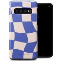 Selencia Coque arrière Vivid Samsung Galaxy S10 - Groovy Sapphire Blue