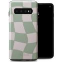 Selencia Coque arrière Vivid Samsung Galaxy S10 - Groovy Sage Green