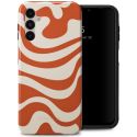 Selencia Coque arrière Vivid Samsung Galaxy A14 (5G/4G) - Dream Swirl Orange