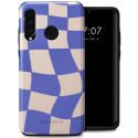 Selencia Coque arrière Vivid Huawei P30 Lite - Groovy Sapphire Blue