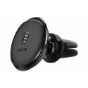 Baseus Air Vent Magnetic Car Mount Cable Clip Huawei P30 Lite - Support de téléphone de voiture - Grille de ventilation - Magnétique - Noir