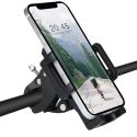 Accezz Support de téléphone vélo iPhone 11 Pro Max - Réglable - Universel  - Noir