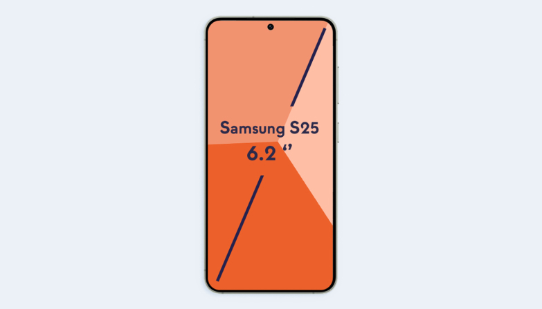 Illustration du S25 avec format